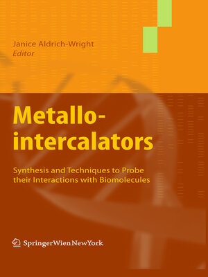 cover image of Metallointercalators
